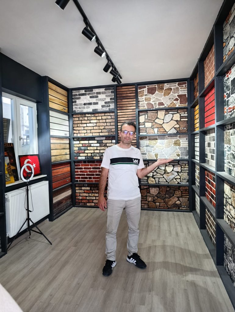 kayseri söve çeşitleri sergileyen bir alan.