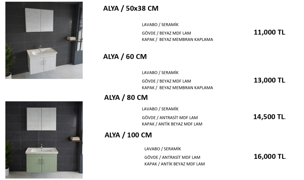 ekonomik banyo modeli alya