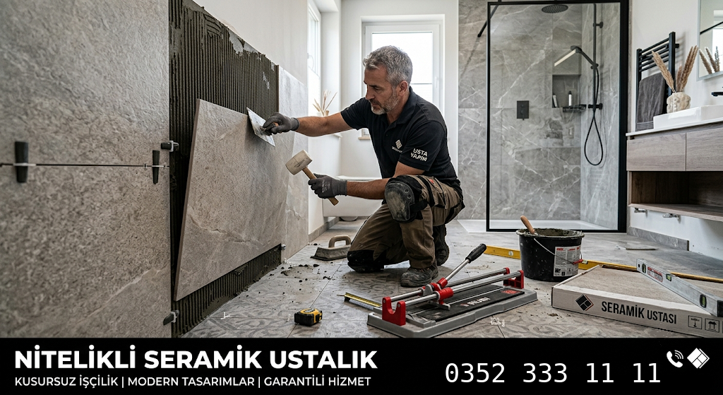 Seramik Uygulamalarında Nitelikli Ustalık seramik ustası